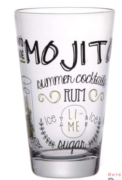 Стакан САММЕР КОКТЕЙЛС 395 мл (р.29122) 2цв.42877 